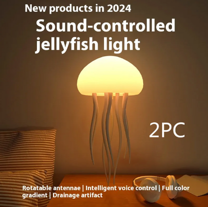 LED Jellyfish Mood Lamp Night Light